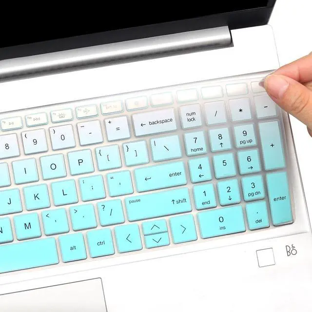 Alt view image 4 of 6 - Keyboard Cover for HP 15.6" 17.3" Laptop/HP Pavilion 15-eg 15-eh/er 17-cn/cp 15z-fc000 15t-fd000 15t-eg300 15-fc0093dx 15-fc0025dx 15-fd0083wm 15-fd0005dx 15-fd0023dx fd0107dx 17t-cn300 17-cp3005dx