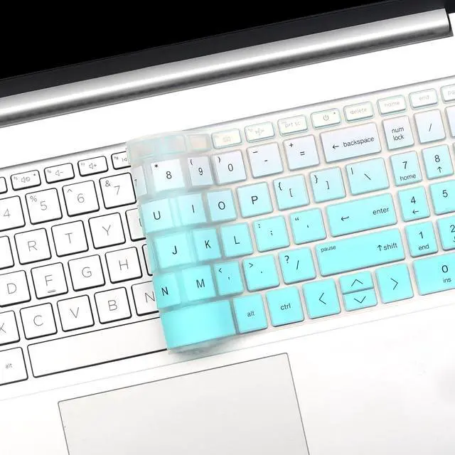 Alt view image 5 of 6 - Keyboard Cover for HP 15.6" 17.3" Laptop/HP Pavilion 15-eg 15-eh/er 17-cn/cp 15z-fc000 15t-fd000 15t-eg300 15-fc0093dx 15-fc0025dx 15-fd0083wm 15-fd0005dx 15-fd0023dx fd0107dx 17t-cn300 17-cp3005dx