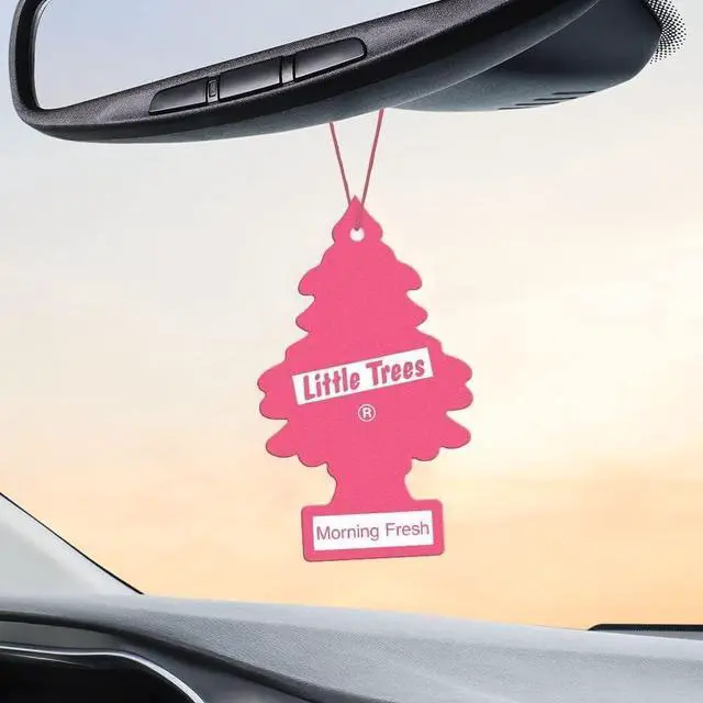 Alt view image 4 of 7 - LITTLE TREES Car Air Freshener | Hanging Paper Tree for Home or Car | Morning Fresh | 3 Pack