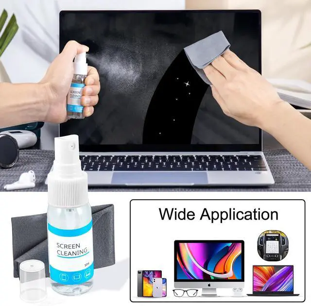 Alt view image 4 of 6 - walrfid Cleaner Kit for AirPod, 12-in-1 Earbud Cleaning Kit | with 30ml Screen Cleaner and Camera Lens Cleaning Pen, Multi-Tool for Charging Case Tablet iPad Phone Charging Port