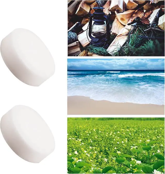 Alt view image 3 of 7 - 10 Pcs Car Air Fresheners Refills Solid Fragrance Replacement Pads Car Air Vent Clip Freshener Long Lasting Air Freshener for Car (Jasmine Flavor)