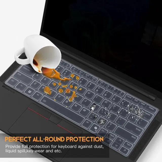 Alt view image 6 of 6 - Keyboard Cover for 2026 2025 Lenovo ThinkPad E14 Gen 7, Thinkpad L14 P14s Gen7/Gen 6/Gen 5 14", Thinkpad T14 T14s Gen 6/Gen 5 14" Laptop (NOT Fit T14 T14s L14 P14s Gen 4/3/2/1, E14 Gen 6/5/4)
