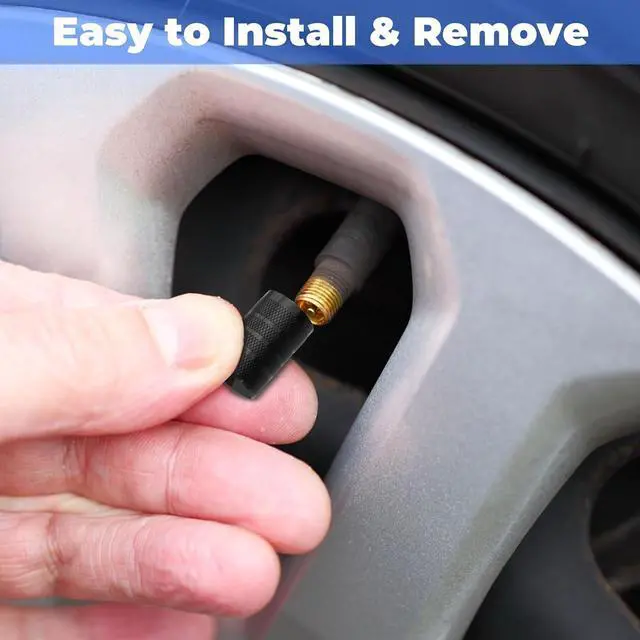 Alt view image 6 of 7 - 12Pcs Car Tire Valve Stem Caps, Tire Air Cap for Car Accessories | Universal Stem Covers, Plastic Liner Corrosion Resistant Car Wheel Tires Pressure Cap for Cars Motorcycles Suvs Trucks