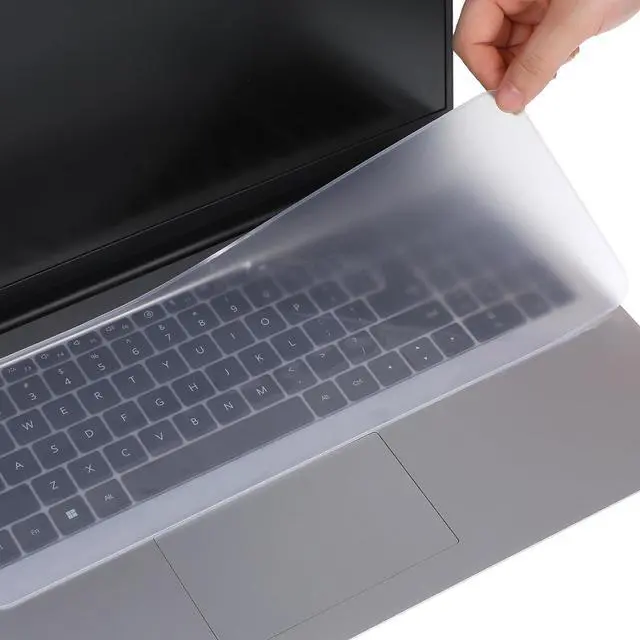 Main image of Universal Keyboard Cover Protector Skin for 13", 14", 15.6" Laptop Notebook Waterproof Dustproof Clear Ultra Thin Silicone Keyboard Covers for 15"-17.3"
