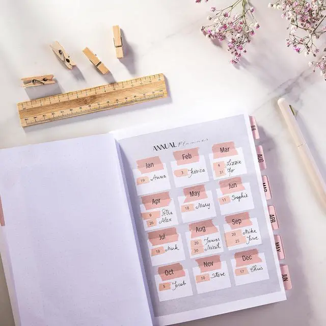 Alt view image 4 of 7 - DIVERSEBEE Pastel Washi Tape Set, 5 Rolls Decorative Scrapbook Tape, Cute Craft Tape, Scrapbooking Bullet Journal Supplies, Bible Journaling, Planner Accessories, Gift Wrap Tape (Planner)