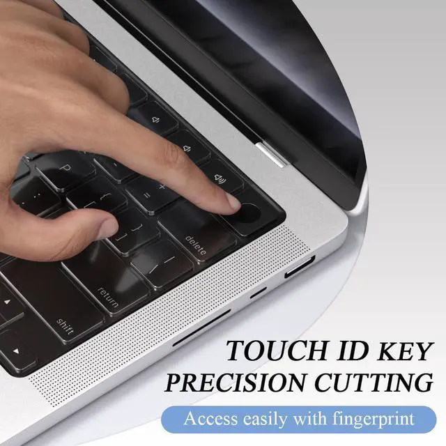 Alt view image 4 of 7 - Keyboard Cover Skin for 2026 MacBook Neo 13 inches A18 Pro | TPU, US/ANSI Layout, Anti-Spill Dust Proof Washable, Keyboard Protector Accessories