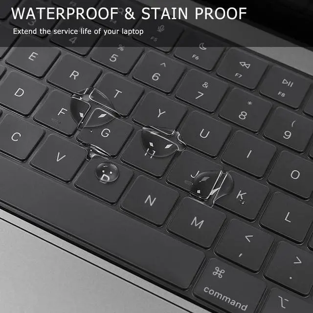 Alt view image 7 of 7 - Keyboard Cover Skin for 2026 MacBook Neo 13 inches A18 Pro | TPU, US/ANSI Layout, Anti-Spill Dust Proof Washable, Keyboard Protector Accessories