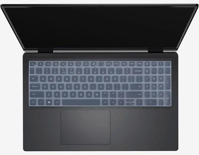 Alt view image 6 of 7 - Keyboard Cover for 2026 2025 Dell 15 Laptop DC15250 DC15255 15.6", Inspiron 15 3510 3520 3511 3515 3525 3530 3535 5510 5515 5518 15.6 / Inspiron 16 5640 5645 Skin -Clear