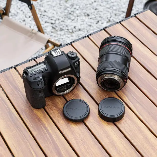 Alt view image 6 of 7 - JJC 2-Pack EF Mount Body Cap Rear Lens Cover for Canon T6 T7 T5 90D 80D 5D | for Canon Rebel T4i T5i T6i T6s T7i T8i XTi XSi SL3 SL2 70D 77D 60D 5D Mark II III IV 6D 7D & More EF Mount Camera and Lens