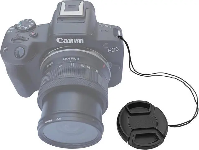 Alt view image 6 of 6 - 40.5mm Lens Cap Cover for Sony 16-50mm on a6400 a6300 a6100 a6000 a6700 2ps | a5100 A5000 ZV-E10 ZV-E10II with E PZ 16-50 mm f/3.5-5.6 OSS,28-60mm f/4-5.6 on A7C A7CII