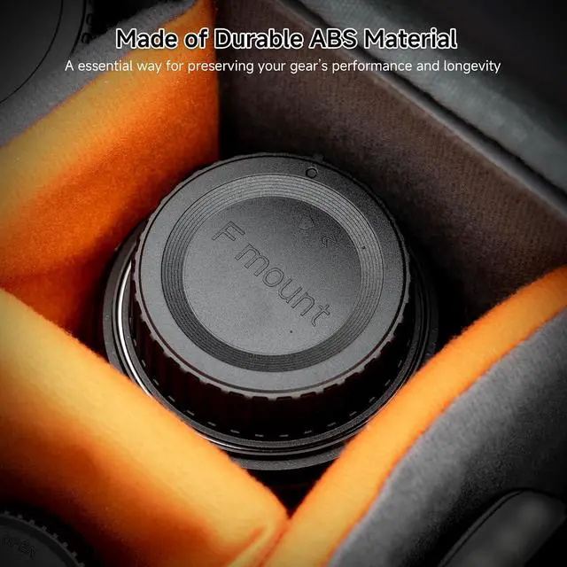 Alt view image 5 of 6 - JJC Body Cap & Rear Lens Cap Cover for Nikon F Mount Cameras, 3-Pack | for Nikon D3500 D3400 D3300 D3200 D3100 D3000 D7500 D7200 D7100 D5600 D5500 D5300 D5200 D780 D850 D810 D750 D6 D5 D4s D4