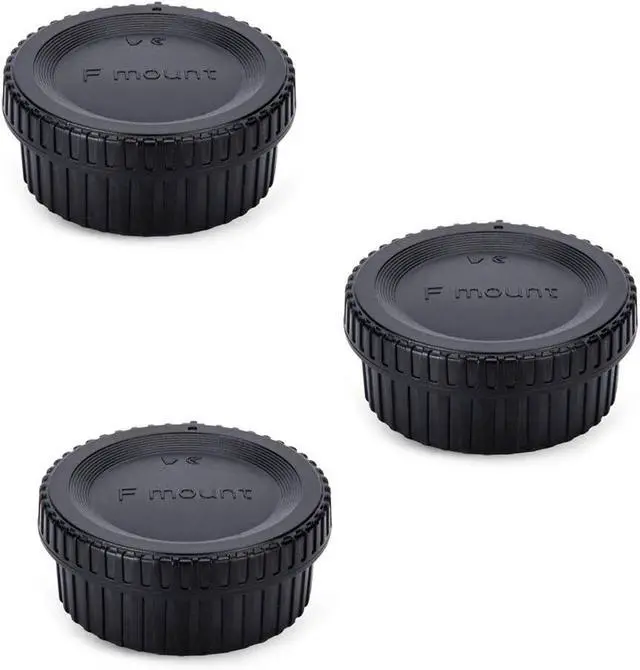 Alt view image 6 of 6 - JJC Body Cap & Rear Lens Cap Cover for Nikon F Mount Cameras, 3-Pack | for Nikon D3500 D3400 D3300 D3200 D3100 D3000 D7500 D7200 D7100 D5600 D5500 D5300 D5200 D780 D850 D810 D750 D6 D5 D4s D4