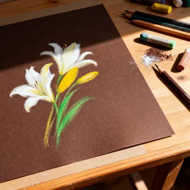 Alt view image 7 of 7 - Somime 5x7 Sanded Pastel Paper Pad, 600gsm 6 Sheets of 6 Assorted Colors | Heavyweight Artist Drawing Paper Pad for Pencils and Soft Oil Charcoal Pastels