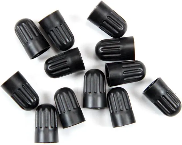 Main image of Dsycar 30 Pack TPMS Tire Valve Stem Caps, Black Plastic Long Stem Caps for TR20008 TPMS Valve Caps with Rubber Gasket