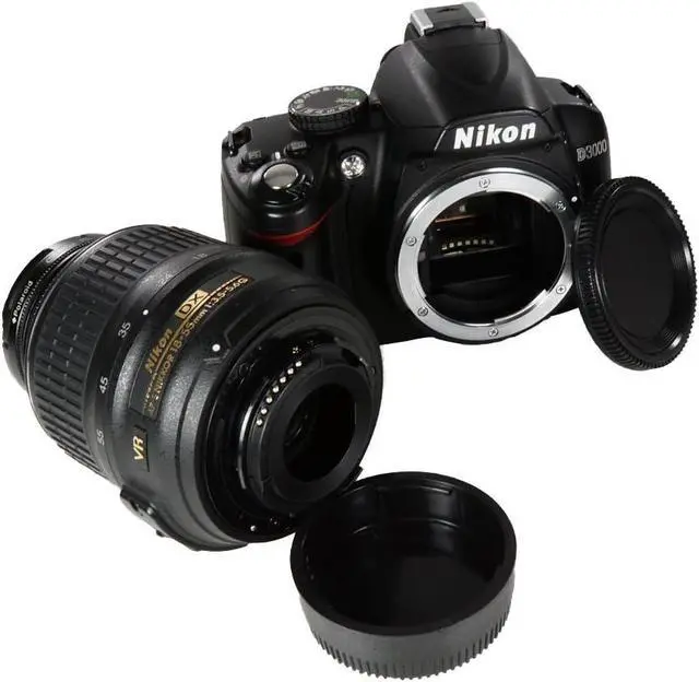 Alt view image 3 of 4 - Camera Body Cap & Rear Lens Cover for Nikon D3,D4,Df,D300,D300S,D750,D700, D800 D800E,D610,D600,D70,D70S,D80,D90,D3500 D3400,D3300,D3200,D3100,D5600 D5500 D5100,D5200,D5300,D7000,D7100 D7200
