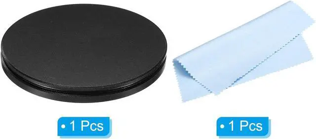 Alt view image 3 of 5 - PATIKIL 82mm Lens Cap, Camera Lens Cap Cover Universal Lens Filter Stack Cap Front Metal Protective Case Cover with Cleaning Cloth for Photography Camera Filter