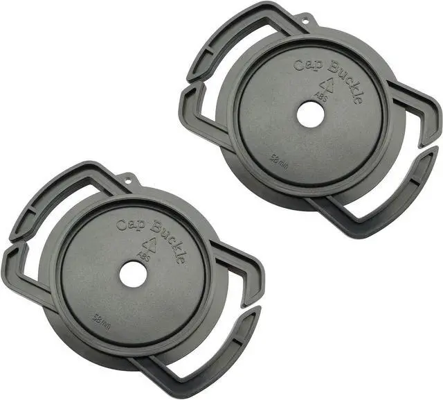 Main image of TAODAN 2pcs Camera Lens Cap Holder Keeper Buckle for Canon Nikon Sony Camera Lens Cap Cover 52mm 67mm 58mm