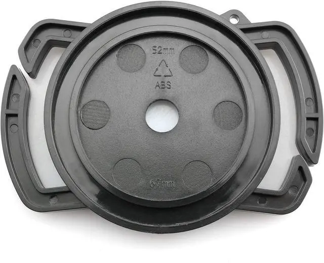 Alt view image 2 of 7 - TAODAN 2pcs Camera Lens Cap Holder Keeper Buckle for Canon Nikon Sony Camera Lens Cap Cover 52mm 67mm 58mm