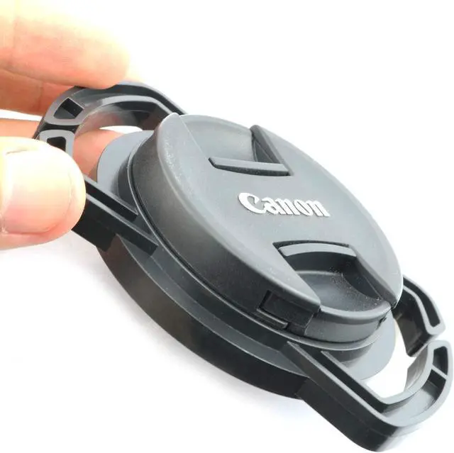 Alt view image 5 of 7 - TAODAN 2pcs Camera Lens Cap Holder Keeper Buckle for Canon Nikon Sony Camera Lens Cap Cover 52mm 67mm 58mm