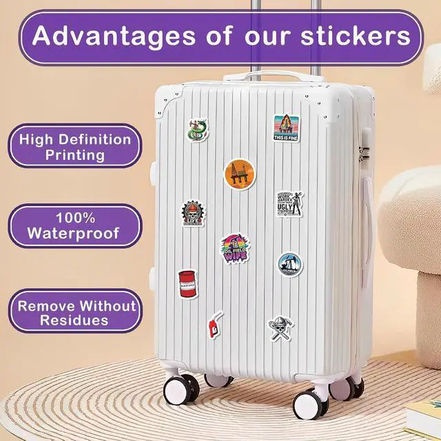 Alt view image 3 of 7 - 50 Pcs Oilfield Vinyl Sticker Waterproof Hard Hat Decals Oil Rig Stickers Water Bottle Skateboard Helmet Guitar Luggage Bike Toolbox Car Gifts for Adults Men Dad Refinery Worker