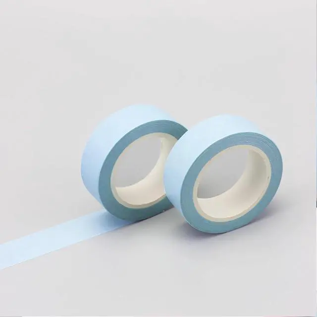 Alt view image 7 of 7 - NatSumeBasics 3 Powder Blue Washi Tapes Pastel Blue Masking Craft Tape | 0.6" x 32ft Decorative Decor Tape for Packaging Decor Journals Scrapbooks Planners DIY Crafts Gift