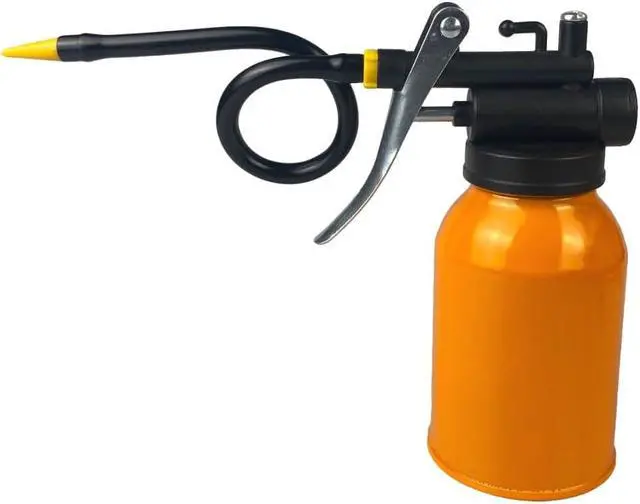 Alt view image 5 of 7 - 300ml Pump Oil Can with Flex and Straight Spout for All Lubrication Need of Car, Bikes and Machines