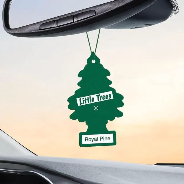 Alt view image 4 of 7 - LITTLE TREES Car Air Freshener | Hanging Paper Tree for Home or Car | Royal Pine | 6 Pack