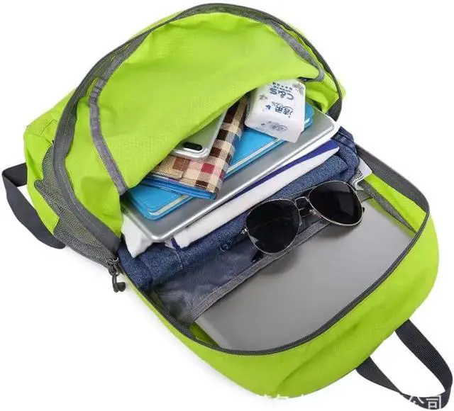 Alt view image 3 of 7 - Geboldil Men's and women's waterproof backpack traveling backpack blue1