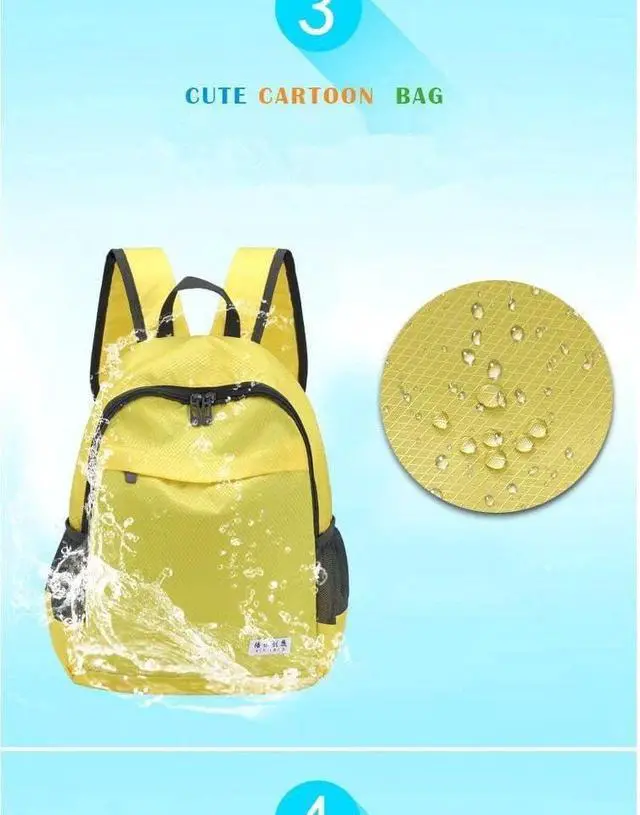 Alt view image 4 of 7 - Geboldil Men's and women's waterproof backpack traveling backpack blue1