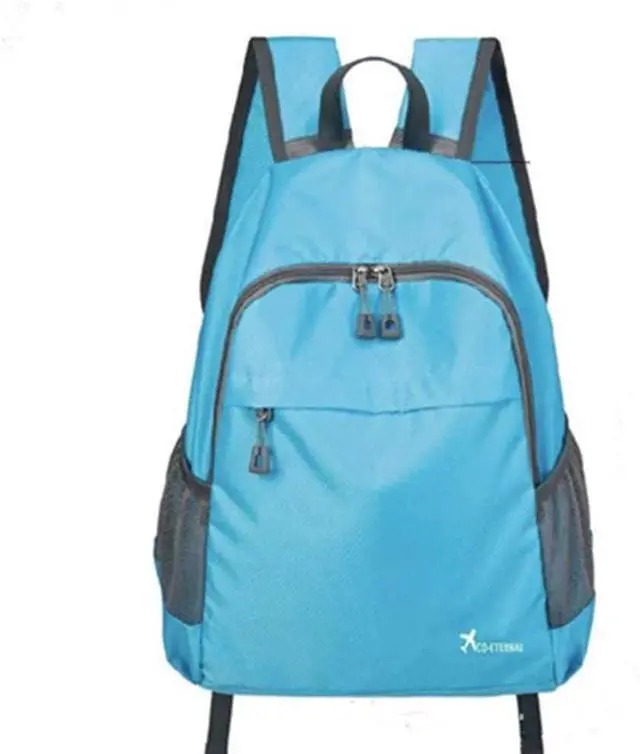 Main image of Geboldil Men's and women's waterproof backpack traveling backpack blue1