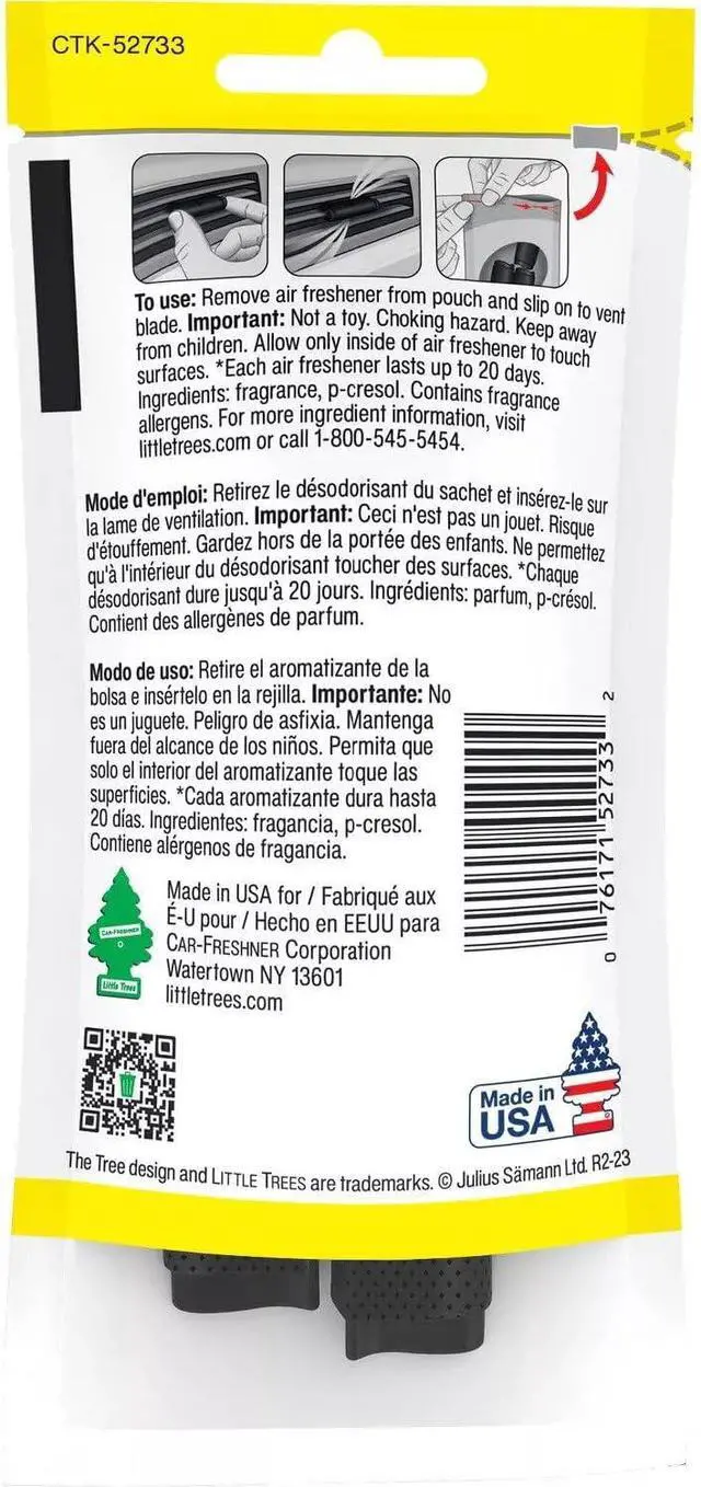 Alt view image 2 of 5 - Little Trees CTK-52733-24: New Car Scent