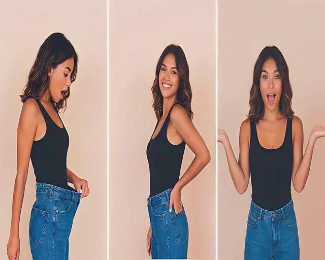 Alt view image 6 of 7 - Elastic Waist Tightener for Pants with Transparent Resin Buttons | Adjustable sewing elastic waistband repair kit. Includes 4-hole resin buttons & threader for oversized pants and jeans.