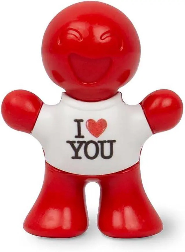 Alt view image 2 of 6 - Little Joe 96410 I Love You New Car Scent Car Air Freshener Vent Clip, Fights Odors for up to 45 Days, Long-Lasting Freshness, Cute Car Odor Eliminator, Pack of 1