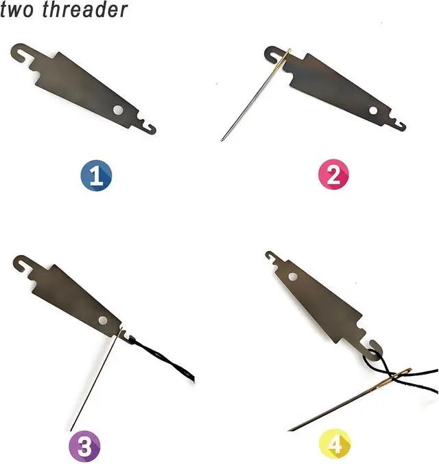 Alt view image 6 of 7 - SZXINYAN 40pcs Steel Sewing Needles, Multi-Size Assortment Pack with Storage Tube, Sharp Point, Rust-Resistant, Professional Crafting and Mending