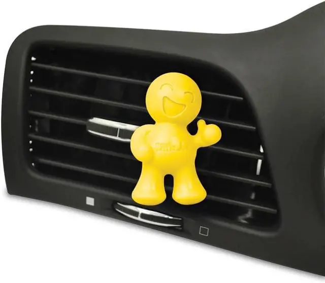 Alt view image 2 of 6 - Little Joe 96402 Vanilla Scent Car Air Freshener Vent Clip, Fights Odors for up to 45 Days, Long-Lasting Freshness, Cute Car Odor Eliminator, Pack of 1