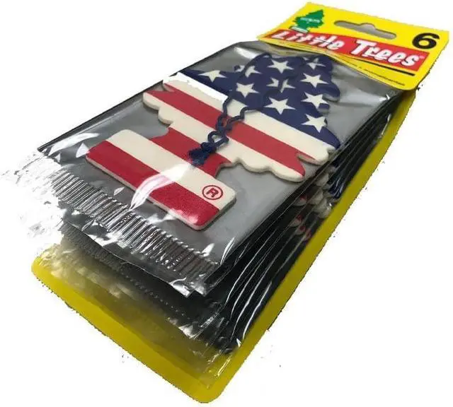 Alt view image 2 of 2 - LITTLE TREES Car Air Freshener | Hanging Paper Tree for Home or Car | Vanilla Pride | 6 Pack