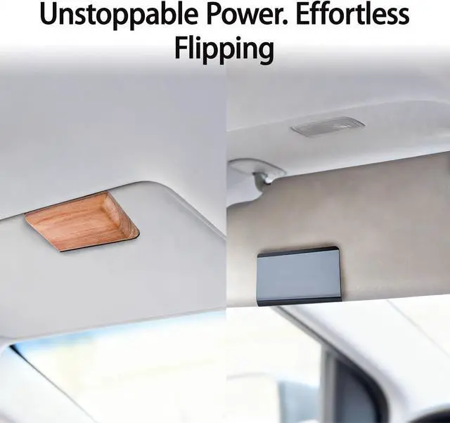 Alt view image 6 of 7 - Car Freshener Visor Clip Compatible with Drift Car Air Freshener | Auto Accessories, Vehicle Sun Visor Metal Clip, Black, Freshener not include (1 Pack)