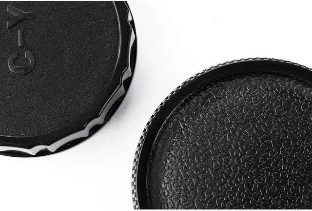 Alt view image 5 of 6 - Body Cap and Lens Rear Cap Cover Replacement Set for CONTAX Yashica C/Y Mount Lens&Cameras,2 Sets