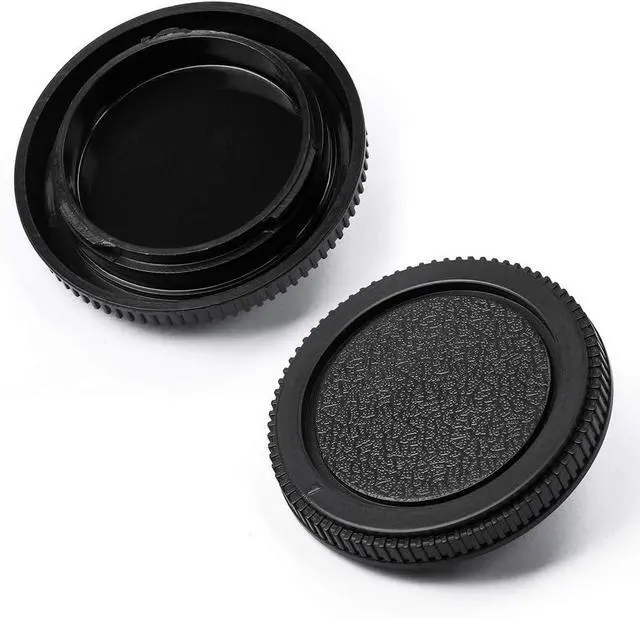 Alt view image 3 of 6 - Camera Body Cap and Lens Rear Cap Cover Replacement Set for Olympus OM Mount Cameras and Lens,2 Sets
