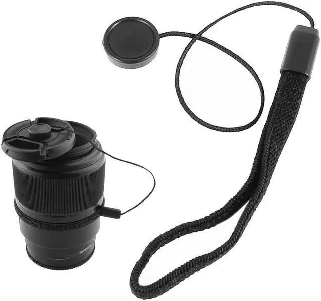Alt view image 3 of 7 - VizGiz 5 Pack Camera Lens Cap Keeper Lanyard String Anti-lost Self-adhesive Lens Cap Holder Leash Tether for Canon Sony Nikon Sigma Tamron DSLR Camera Lenses Travel Outdoor Photography Studio Shoot