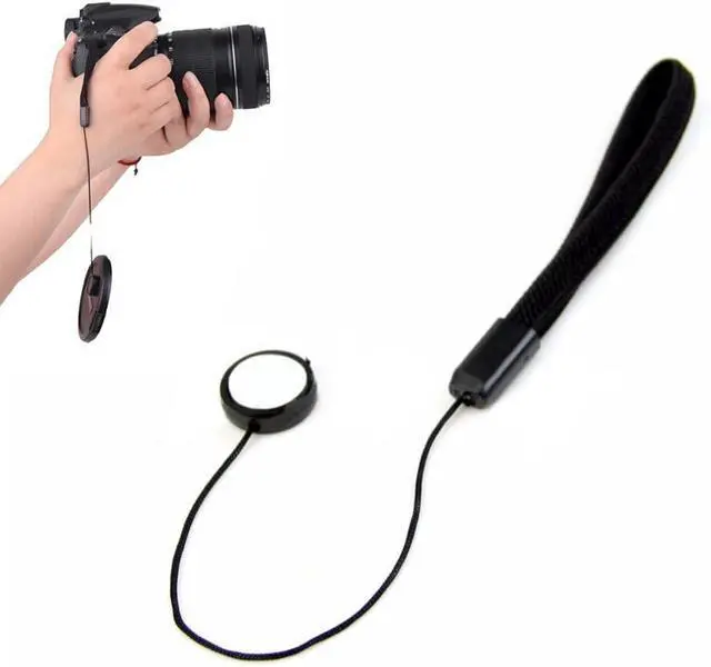 Alt view image 4 of 7 - VizGiz 5 Pack Camera Lens Cap Keeper Lanyard String Anti-lost Self-adhesive Lens Cap Holder Leash Tether for Canon Sony Nikon Sigma Tamron DSLR Camera Lenses Travel Outdoor Photography Studio Shoot