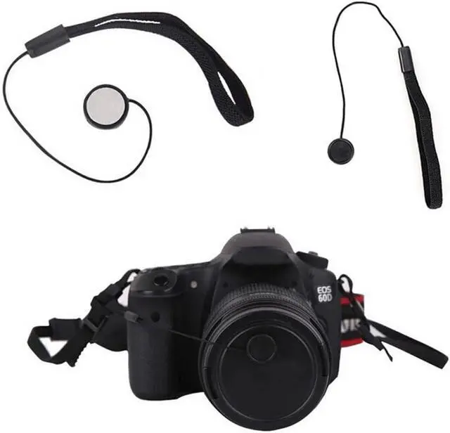 Alt view image 7 of 7 - VizGiz 5 Pack Camera Lens Cap Keeper Lanyard String Anti-lost Self-adhesive Lens Cap Holder Leash Tether for Canon Sony Nikon Sigma Tamron DSLR Camera Lenses Travel Outdoor Photography Studio Shoot