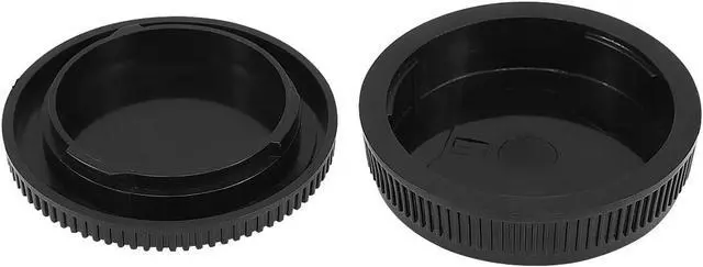 Alt view image 4 of 4 - Haoge Camera Body Cap and Rear Lens Cap Cover Kit for Olympus OM Mount Camera Lens