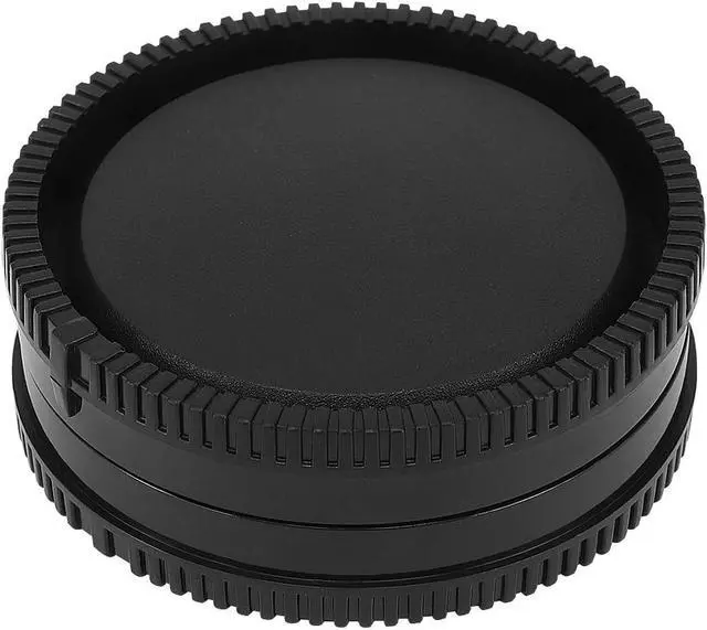 Alt view image 2 of 4 - Haoge Camera Body Cap and Rear Lens Cap Cover Kit for Sony E NEX Mount Camera Lens Such as a5100 a6000 a6100 a6400 a6500 a6600 A7 A7R A7S A7II A7RII A7SII A7III A7RIII A7RIV A9 A9II FS5 FS7 VG30