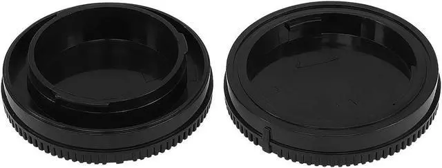 Alt view image 4 of 4 - Haoge Camera Body Cap and Rear Lens Cap Cover Kit for Sony E NEX Mount Camera Lens Such as a5100 a6000 a6100 a6400 a6500 a6600 A7 A7R A7S A7II A7RII A7SII A7III A7RIII A7RIV A9 A9II FS5 FS7 VG30
