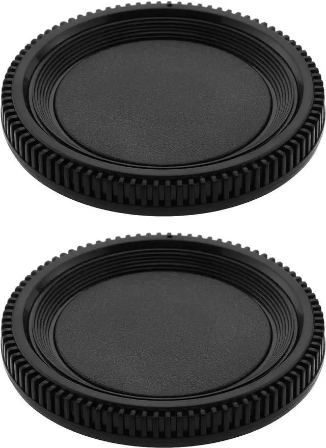 Main image of 2pcs Camera Body Cap Replacement Part Compatible with Nikon F Lens Mount Camera F3 FM2 F4 D6200 D5600 Df D3 D600 D810 F5 D100 D750 D70 D700
