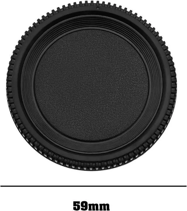 Alt view image 4 of 7 - 2pcs Camera Body Cap Replacement Part Compatible with Nikon F Lens Mount Camera F3 FM2 F4 D6200 D5600 Df D3 D600 D810 F5 D100 D750 D70 D700