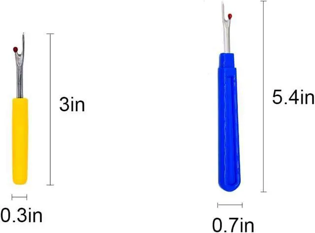 Alt view image 4 of 4 - Tutuxio 518pcs Sewing Tools Kit, 500pcs Quilting Sewing Pins, 10pcs Tailor's Chalk, 1pc Sliding Gauge, 4pcs Seam Ripper with 2pcs Snip Scissor, 1pc Soft Ruler
