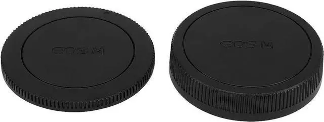 Alt view image 3 of 4 - Haoge Camera Body Cap and Rear Lens Cap Cover Kit for Canon EOS-M EOSM EF-M EFM Mount Camera Lens Such as EOS M M3 M5 M6 M6 Mark II M10 M50 M100 M200