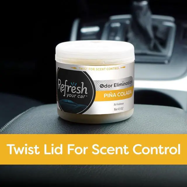 Alt view image 5 of 6 - Refresh Your Car! Air Freshener (Pina Colada RF Scent, 1 Pack)